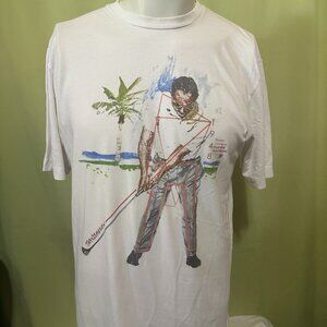 Claude Harmon 1948 Masters Champion Travis Mathew Men's White T Shirt Size Large